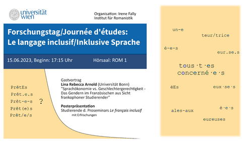 Forschungstag Inklusive Sprache