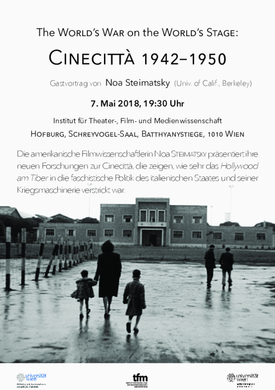 Cinecittà TFM Vortrag 05-2018 Cinecittà TFM Vortrag 05-2018