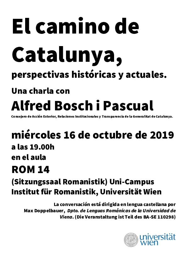 El camino de Catalunya, Charla 2019 El camino de Catalunya, Charla 2019