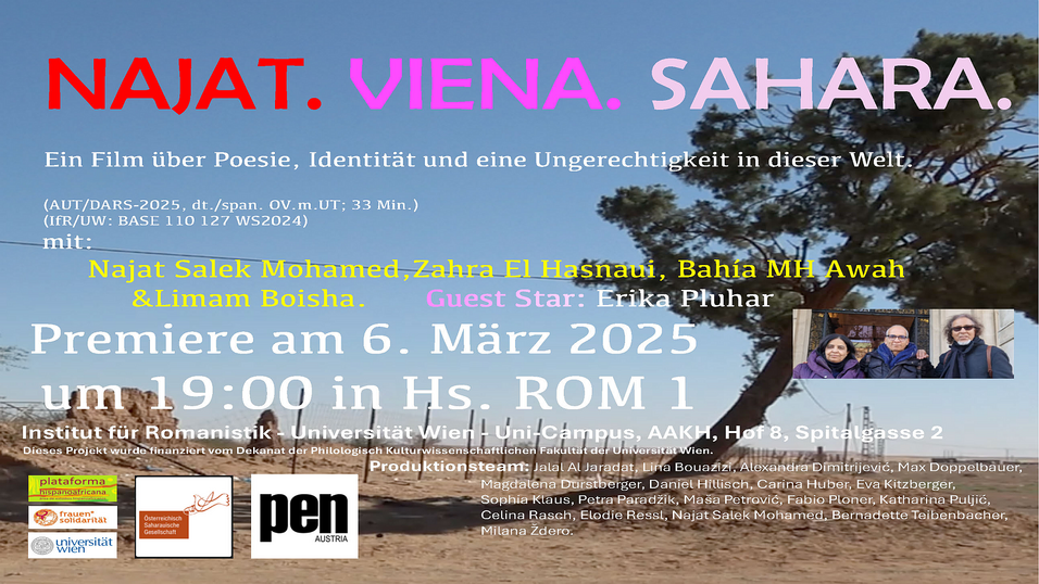 Film NAJAT. VIENA. SAHARA. 2025