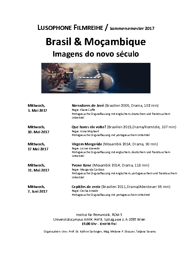 Lusophone Filmreihe SS 2017