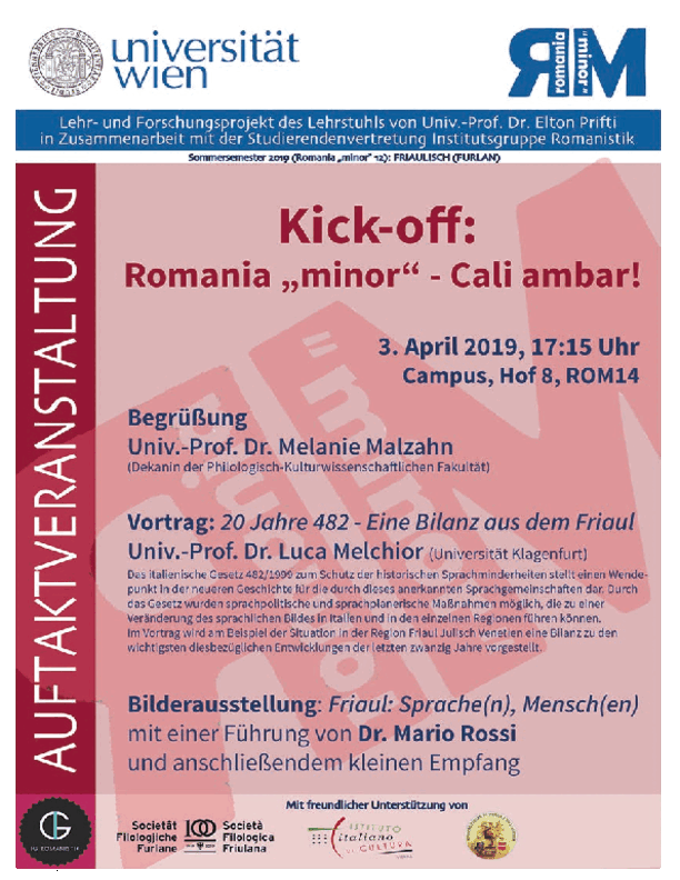 Kickoff Gastvortrag Prof. Luca Melchior Kickoff Gastvortrag Prof. Luca Melchior