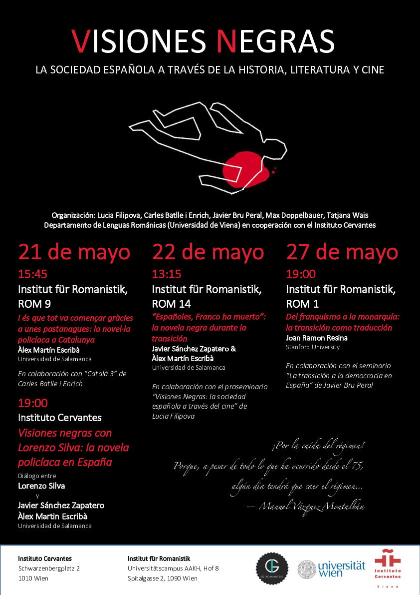 Visiones Negras, Conferencia 2019 Visiones Negras, Conferencia 2019