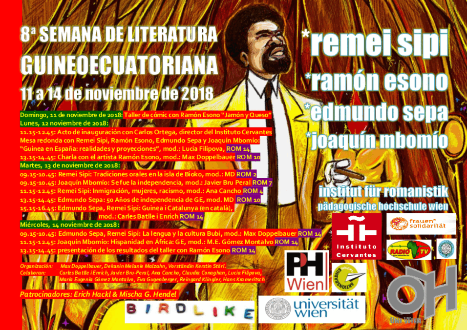 8ª Semana literatura Guineoecuatoriana 8ª Semana literatura Guineoecuatoriana