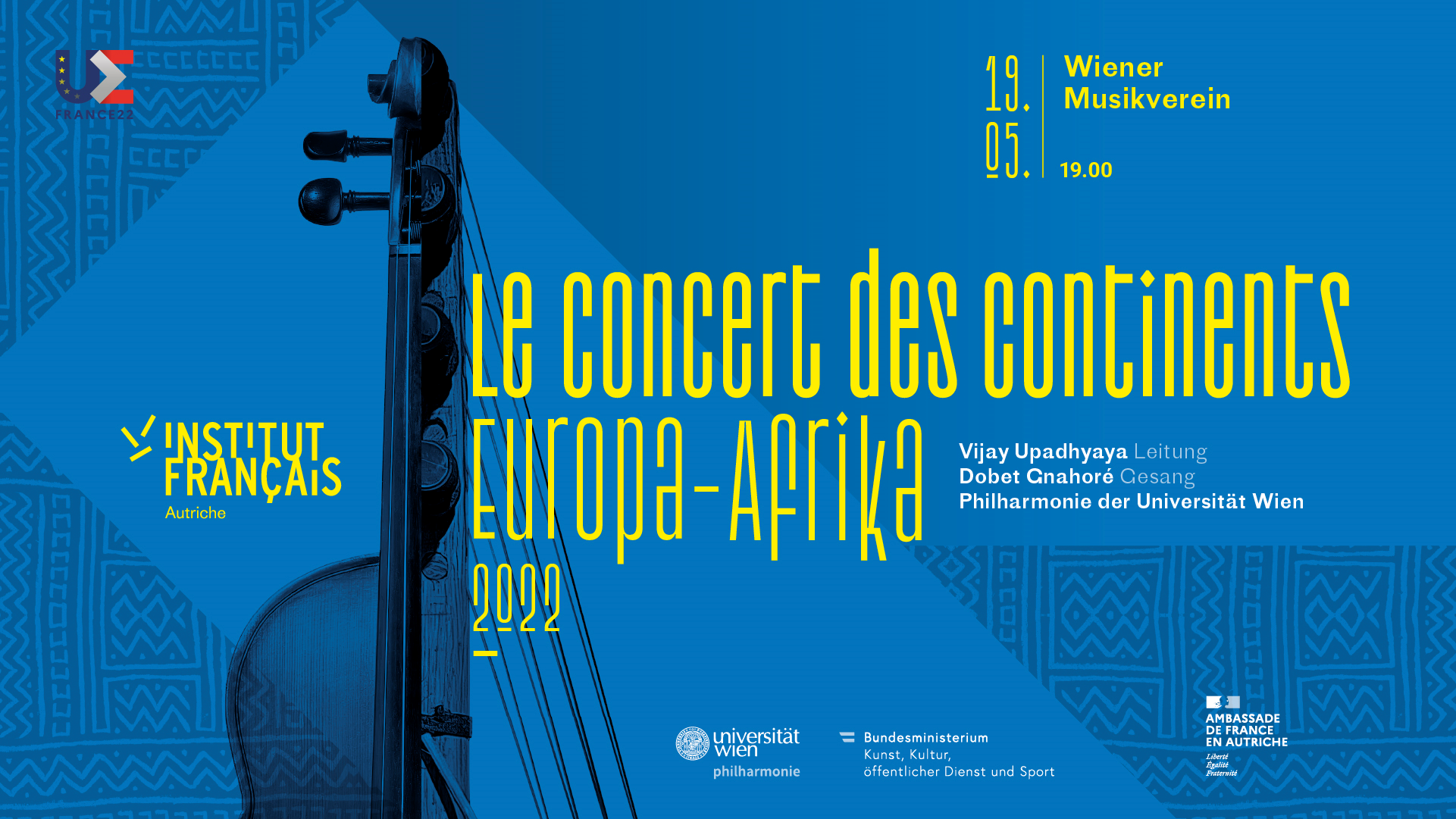 Concert des Continents, Europa-Afrika 2022